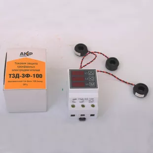 Токовая защита двигателей ТЗД-3Ф-100 фото 1