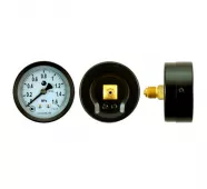 Манометр 1,6 МПа (16 бар)  63 мм; осевой; М12х1,5 фото